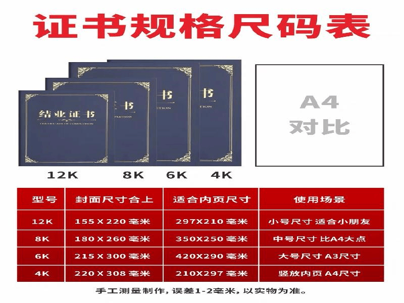 荣誉证书定制 荣誉证书定制-红金大气喜庆风